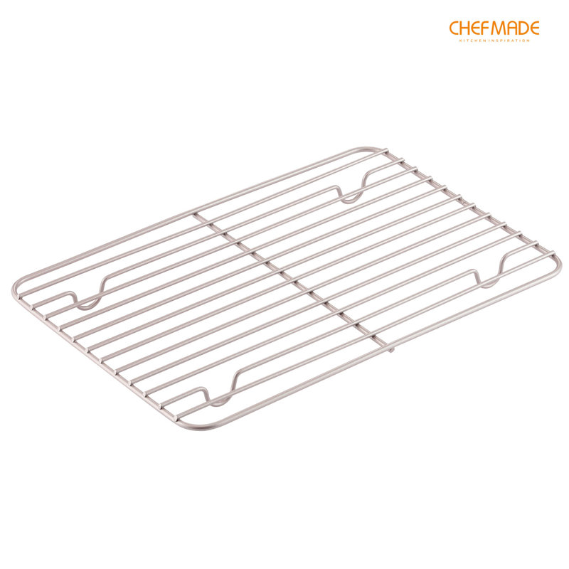 CHEFMADE Baking and Cooling Rack, 12.2Inch NonStick Rectangle Wire